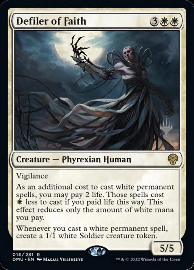Defiler of Faith (Promo Pack) [Dominaria United Promos] | Good Games North
