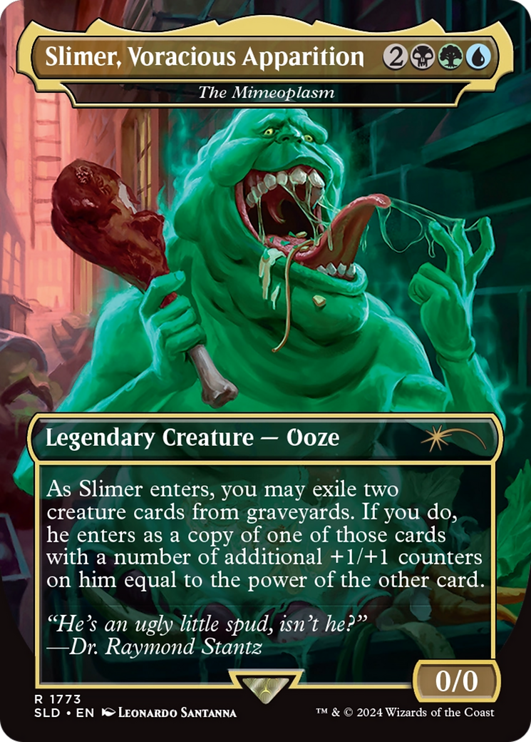 Slimer, Voracious Apparition - The Mimeoplasm [Secret Lair Drop Series] | Good Games North
