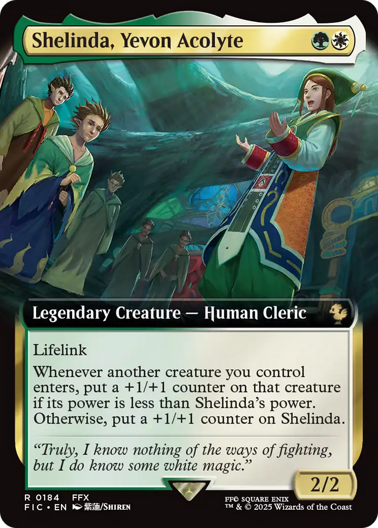 Shelinda, Yevon Acolyte (Extended Art) [FINAL FANTASY Commander] | Good Games North