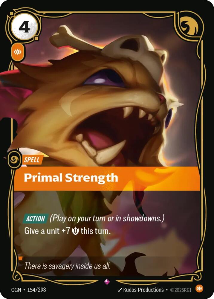 Primal Strength (Origins)  - Foil | Good Games North