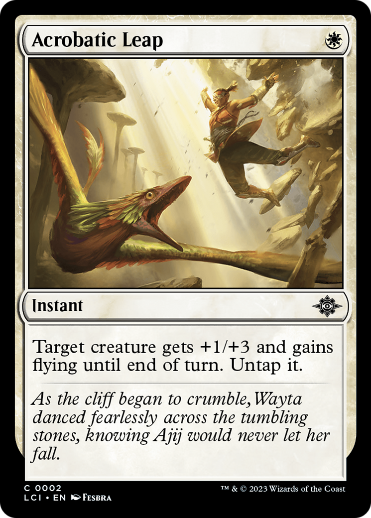 Acrobatic Leap [The Lost Caverns of Ixalan] | Good Games North