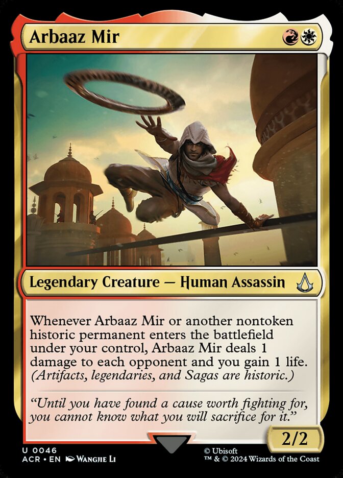 Arbaaz Mir (Universes Beyond: Assassin's Creed)  - Foil | Good Games North