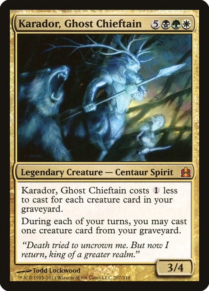 Karador, Ghost Chieftain 207/318 (Commander)  | Good Games North