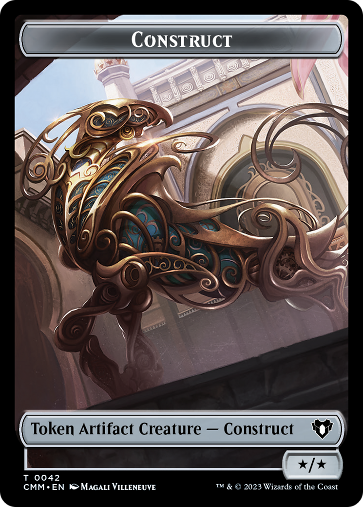 Construct Token (42) [Commander Masters Tokens] | Good Games North