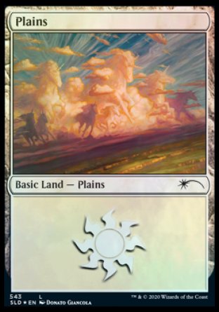 Plains (Unicorns) (543) [Secret Lair Drop Promos] | Good Games North