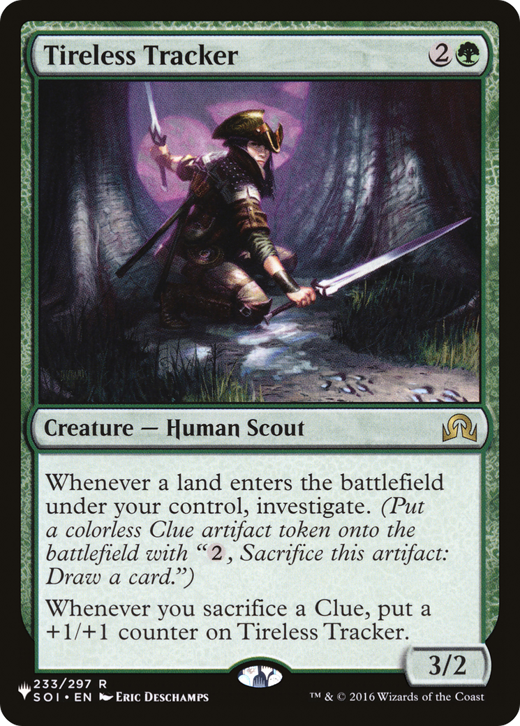 Tireless Tracker Art Card [Innistrad Remastered Art Series] | Good Games North