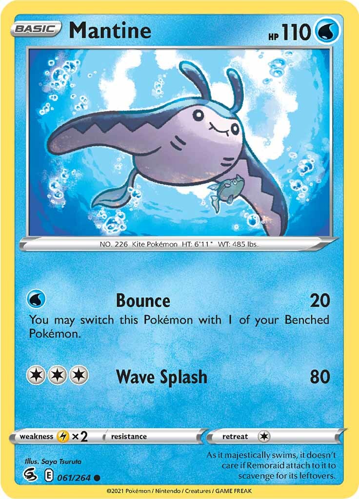 Mantine (061/264) [Sword & Shield: Fusion Strike] | Good Games North