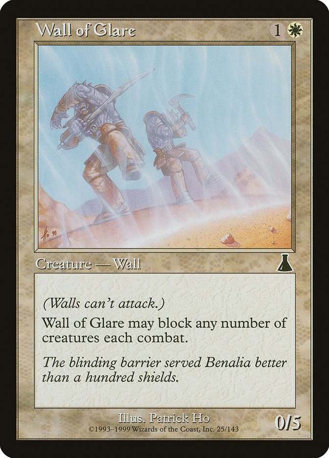 Wall of Glare (Urza's Destiny)  | Good Games North