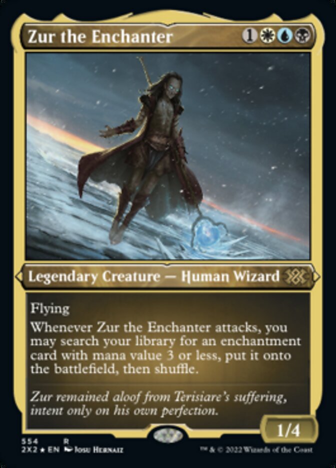 Zur the Enchanter (Foil Etched) [Double Masters 2022] | Good Games North
