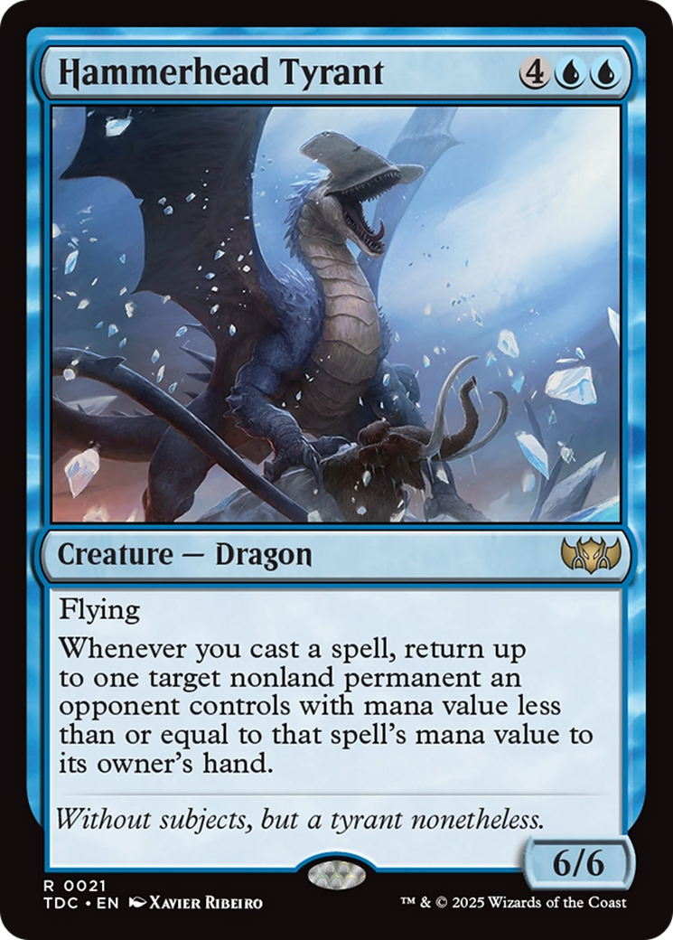 Hammerhead Tyrant [Tarkir: Dragonstorm Commander] | Good Games North