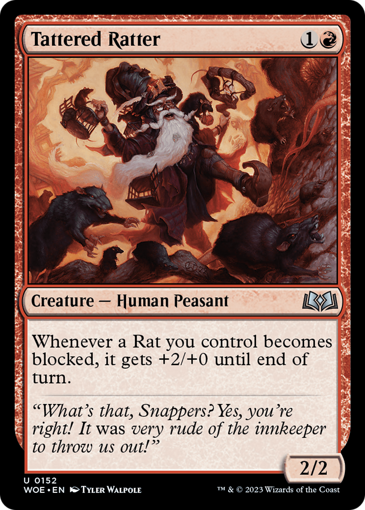 Tattered Ratter [Wilds of Eldraine] | Good Games North