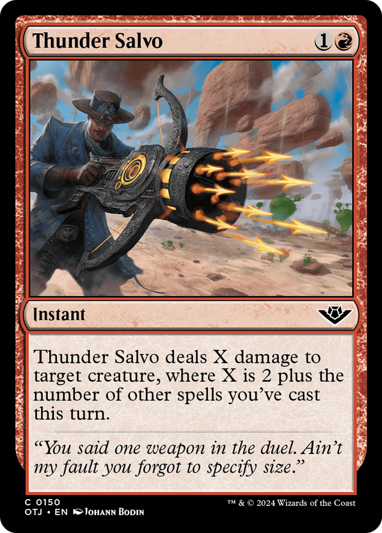 Thunder Salvo [Outlaws of Thunder Junction] | Good Games North