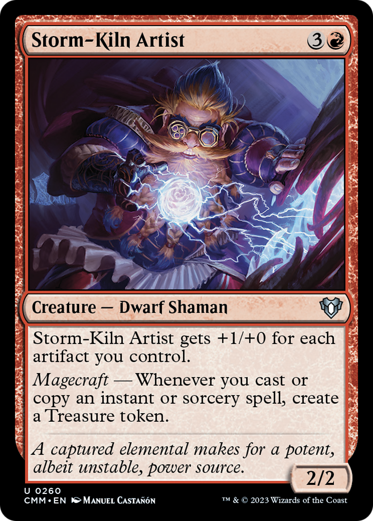Storm-Kiln Artist [Commander Masters] | Good Games North