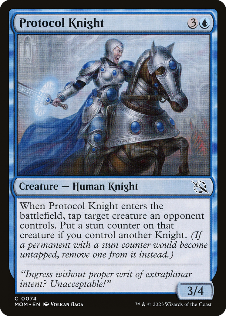 Protocol Knight [March of the Machine] | Good Games North