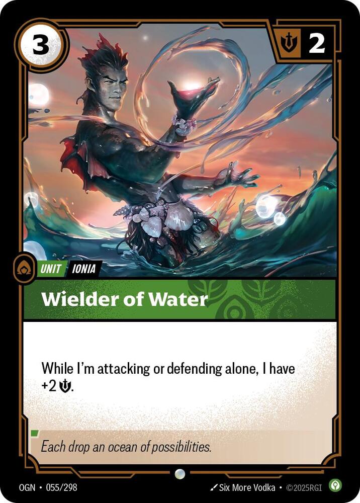 Wielder of Water (Origins)  - Foil | Good Games North