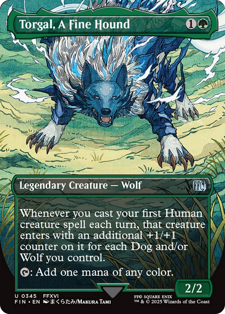 Torgal, A Fine Hound (Borderless) [FINAL FANTASY] | Good Games North