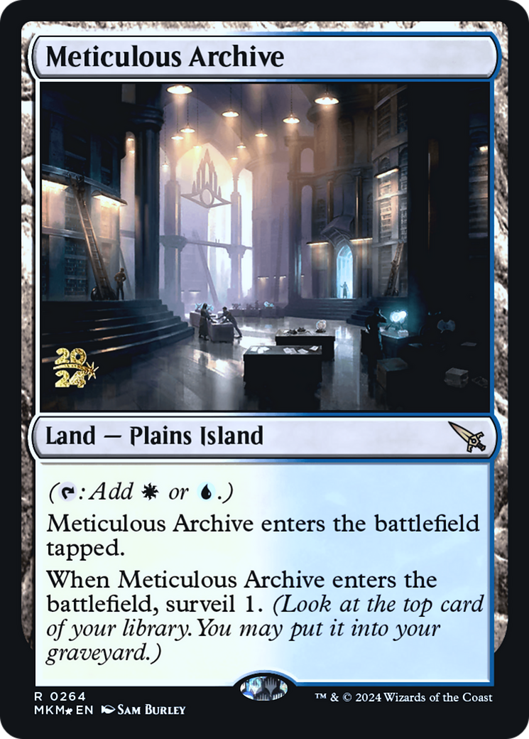 Meticulous Archive [Murders at Karlov Manor Prerelease Promos] | Good Games North