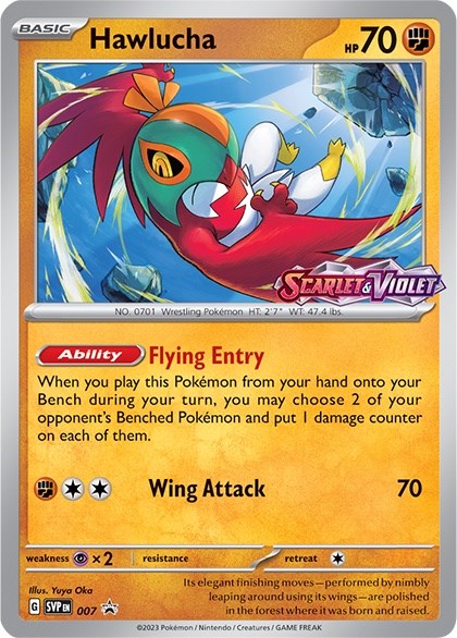 Hawlucha (007) [Scarlet & Violet: Black Star Promos] | Good Games North