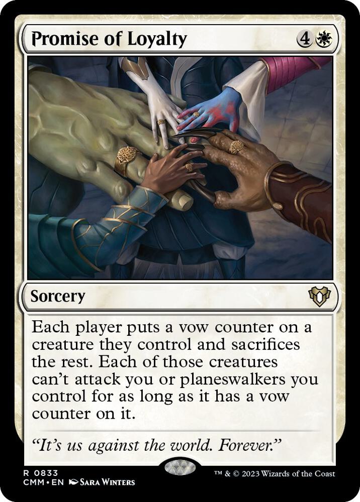 Promise of Loyalty (Commander Masters)  | Good Games North