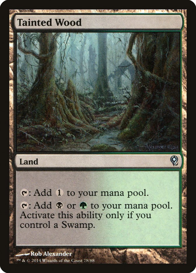 Tainted Wood [Duel Decks: Jace vs. Vraska] | Good Games North