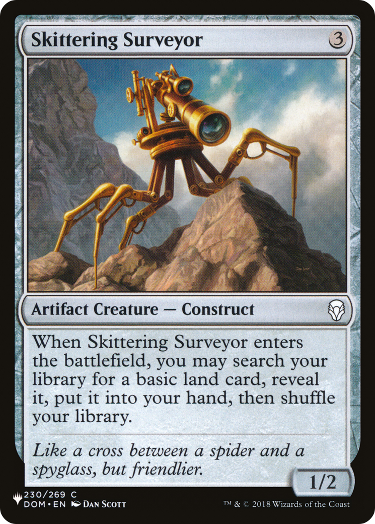 Skittering Surveyor [The List] | Good Games North