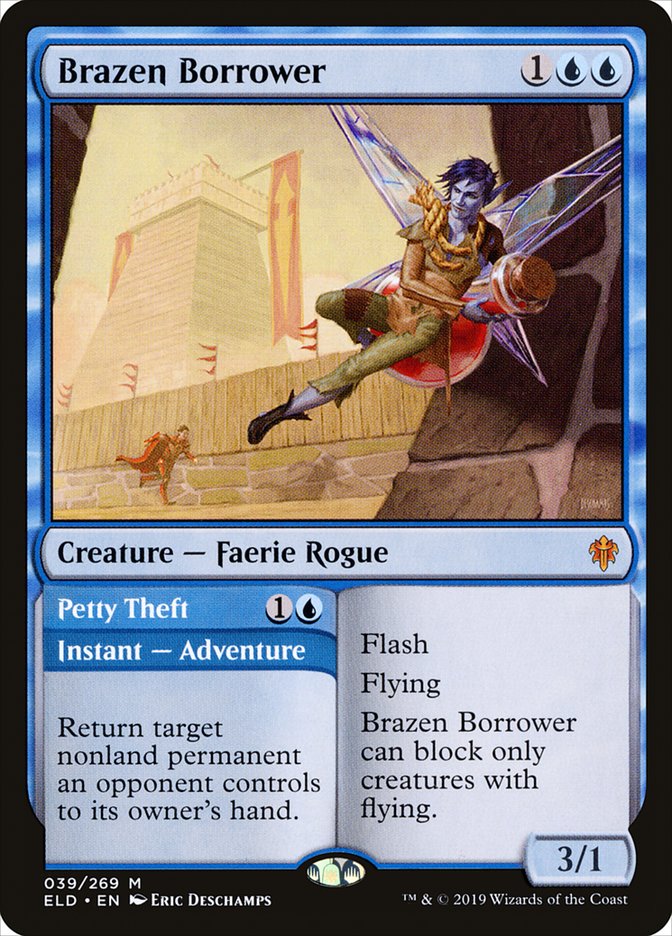 Brazen Borrower // Petty Theft (Throne of Eldraine)  | Good Games North