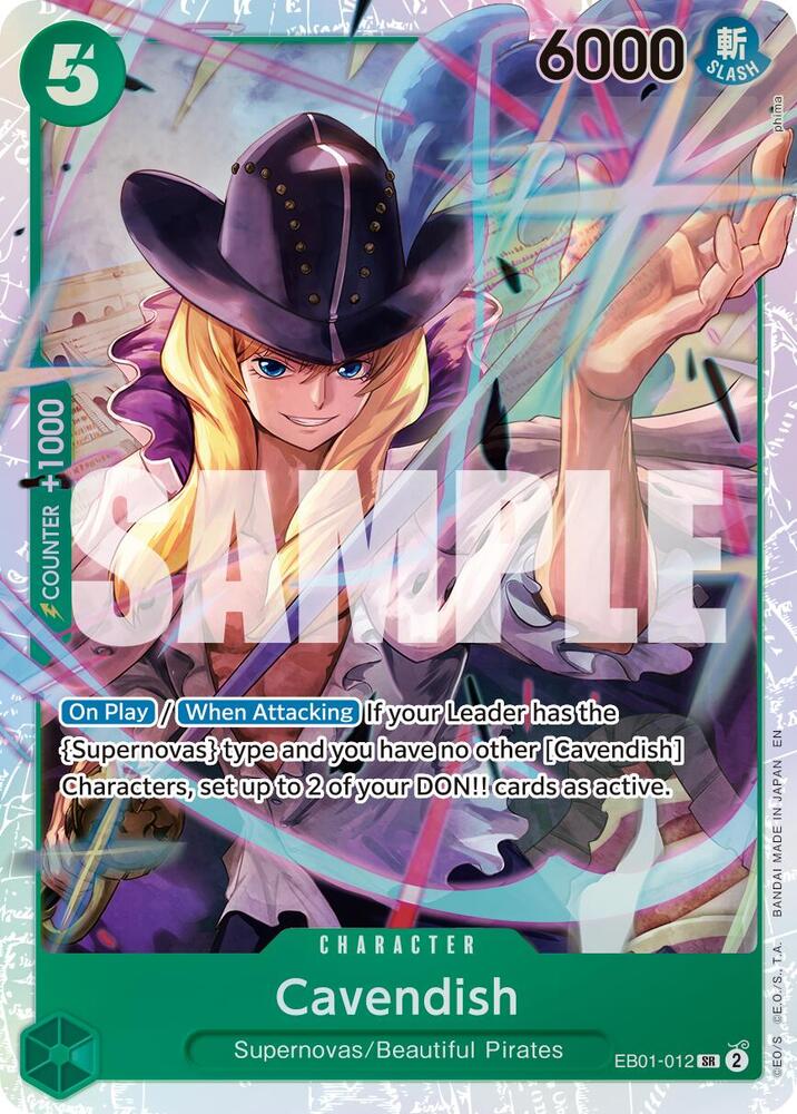 Cavendish (Reprint) EB01-012 (Premium Booster -The Best- Vol. 2)  - Foil | Good Games North