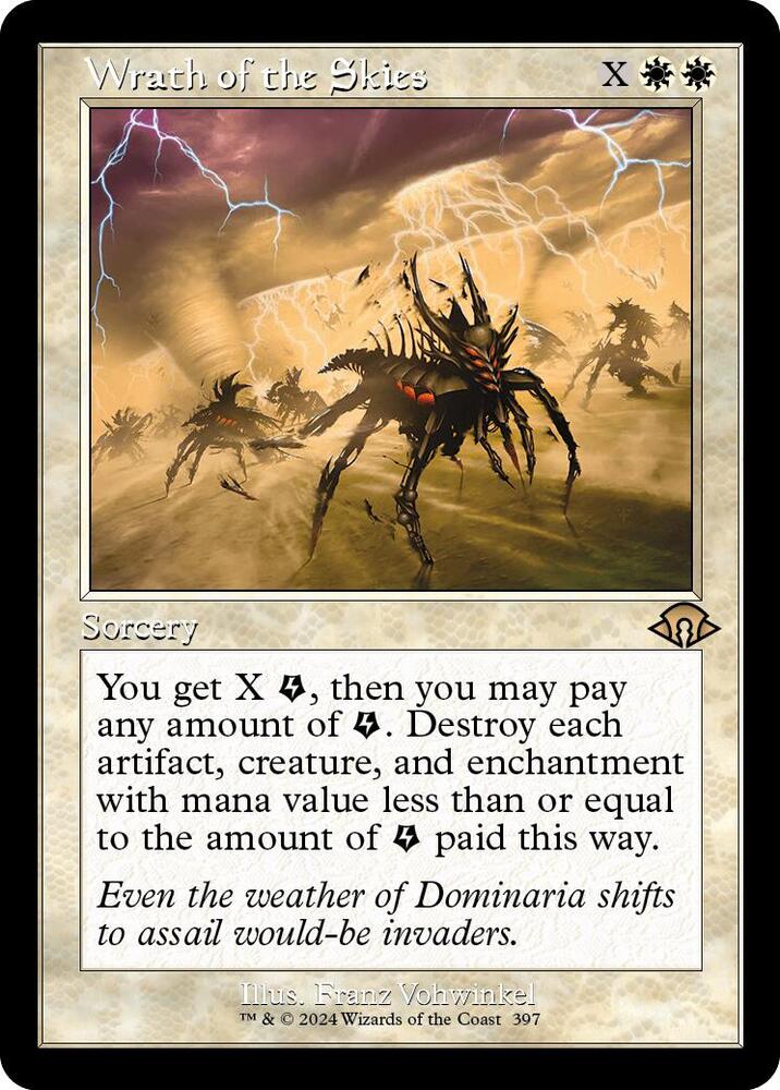 Wrath of the Skies Retro Frame (Modern Horizons 3)  - Foil | Good Games North