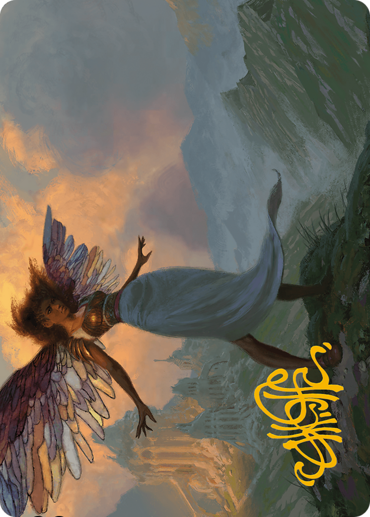Glasswing Grace Art Card (Gold-Stamped Signature) [Modern Horizons 3 Art Series] | Good Games North