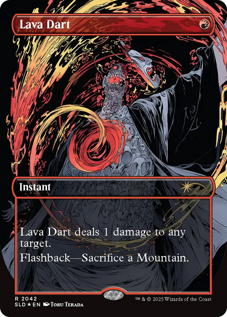 Lava Dart (Raised Foil) [Secret Lair Drop Series] | Good Games North
