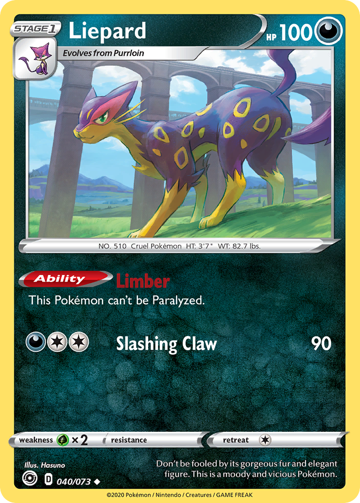 Liepard (040/073) [Sword & Shield: Champion's Path] | Good Games North
