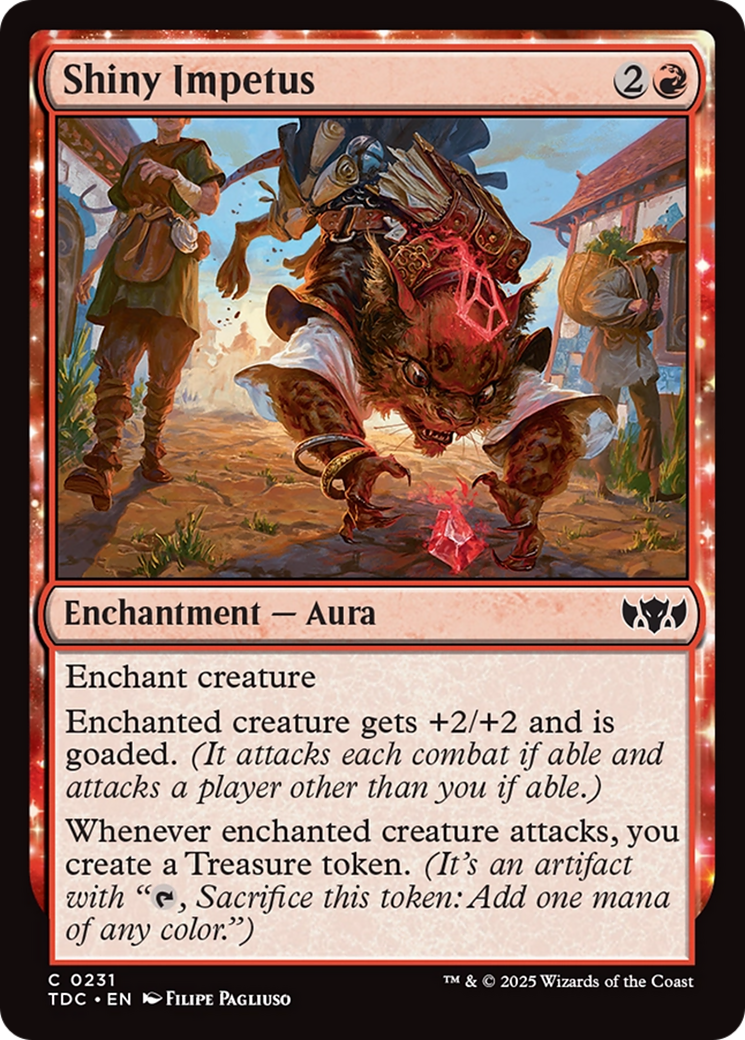 Shiny Impetus [Tarkir: Dragonstorm Commander] | Good Games North