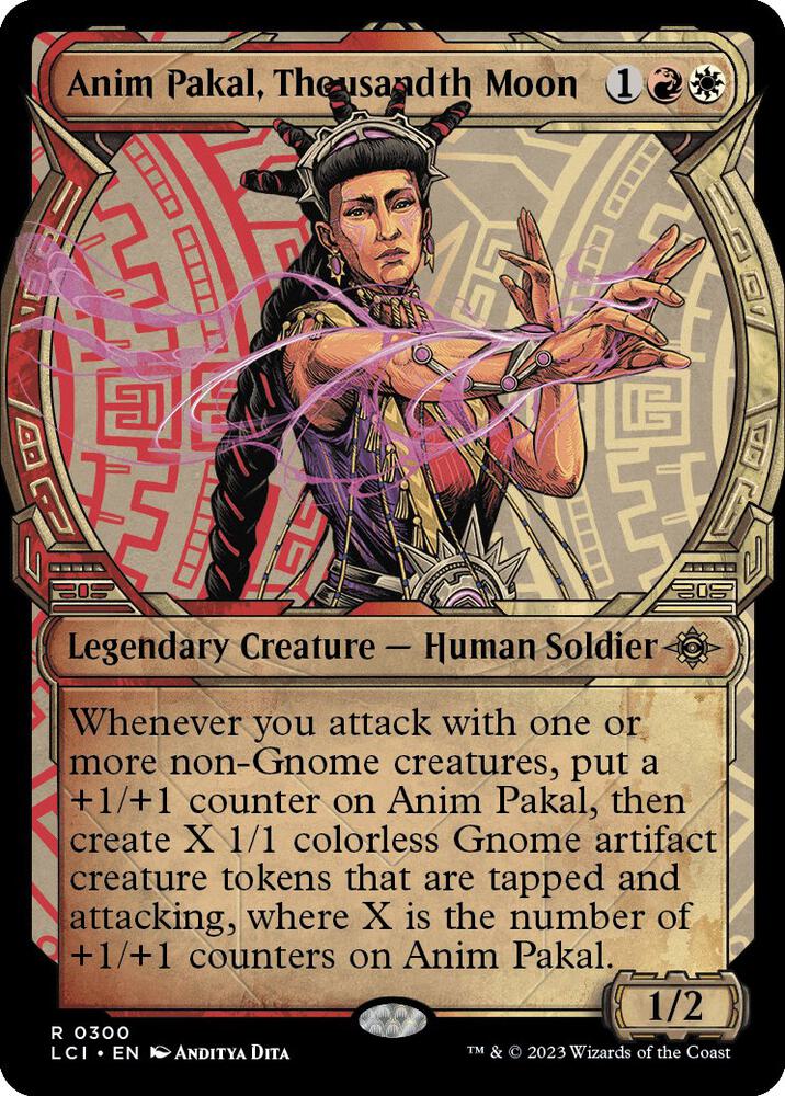 Anim Pakal, Thousandth Moon 300/291 (The Lost Caverns of Ixalan)  - Showcase | Good Games North
