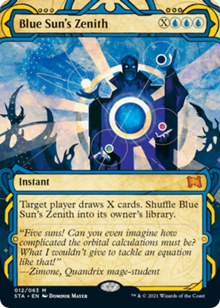 Blue Suns Zenith (Strixhaven: Mystical Archives)  - Foil | Good Games North