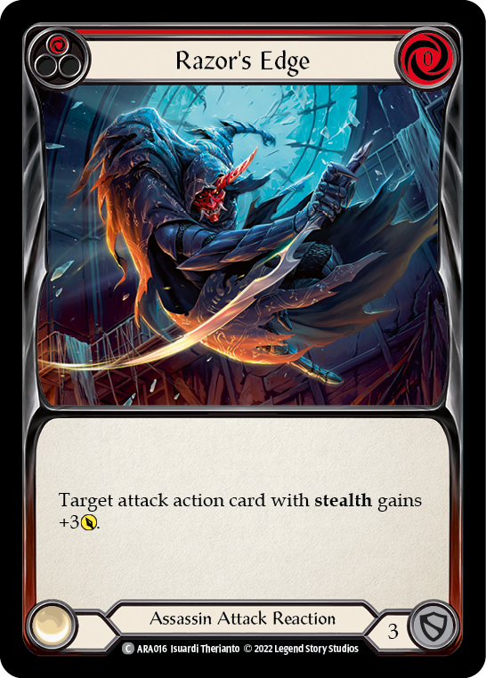 Razor's Edge (Red) [ARA016] (Outsiders Arakni Blitz Deck) | Good Games North