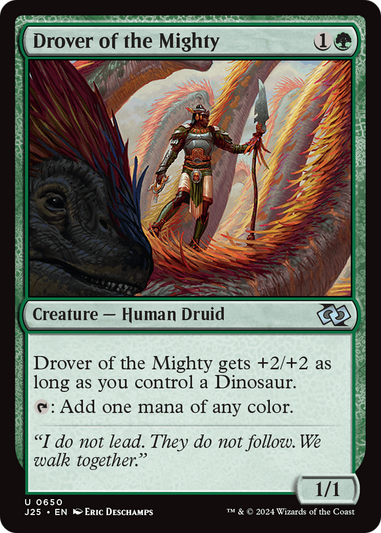 Drover of the Mighty [Foundations Jumpstart] | Good Games North
