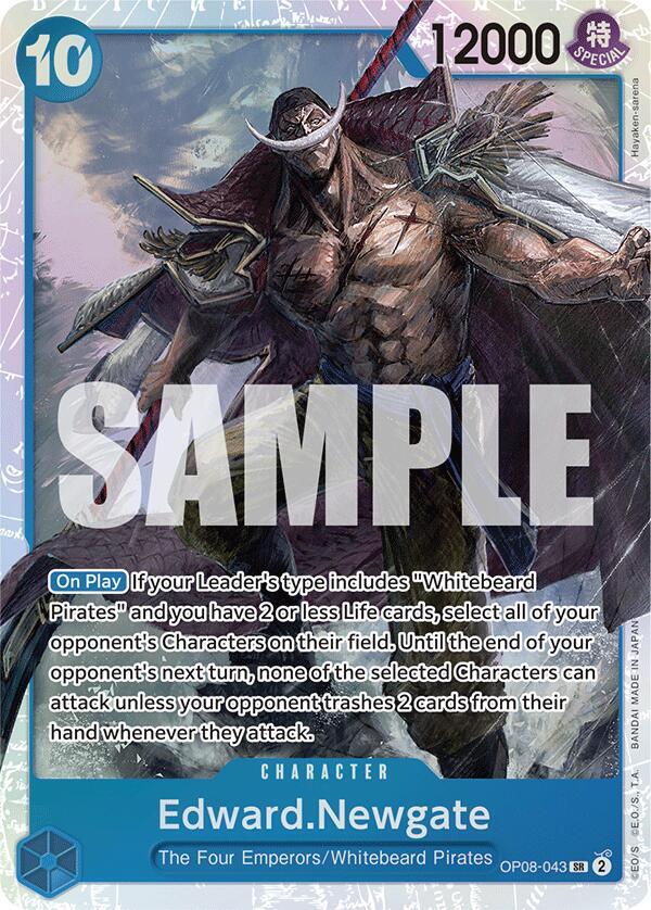 Edward.Newgate OP08-043 (Two Legends)  - Foil | Good Games North