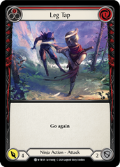Leg Tap (Red) [U-WTR101] (Welcome to Rathe Unlimited)  Unlimited Rainbow Foil | Good Games North