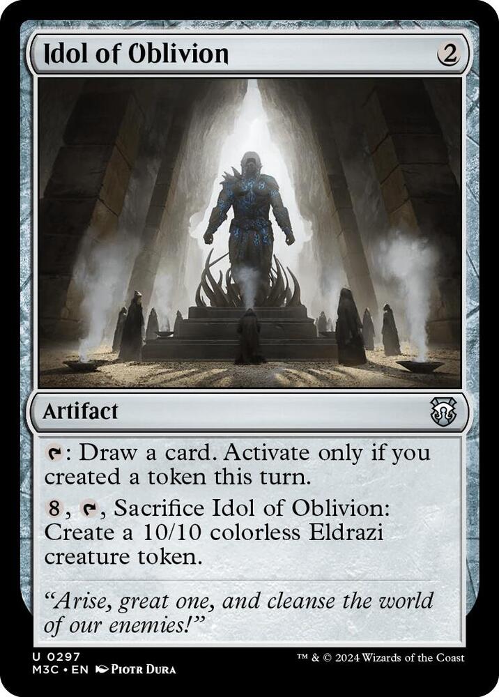 Idol of Oblivion 297 (Commander: Modern Horizons 3)  - Ripple Foil | Good Games North