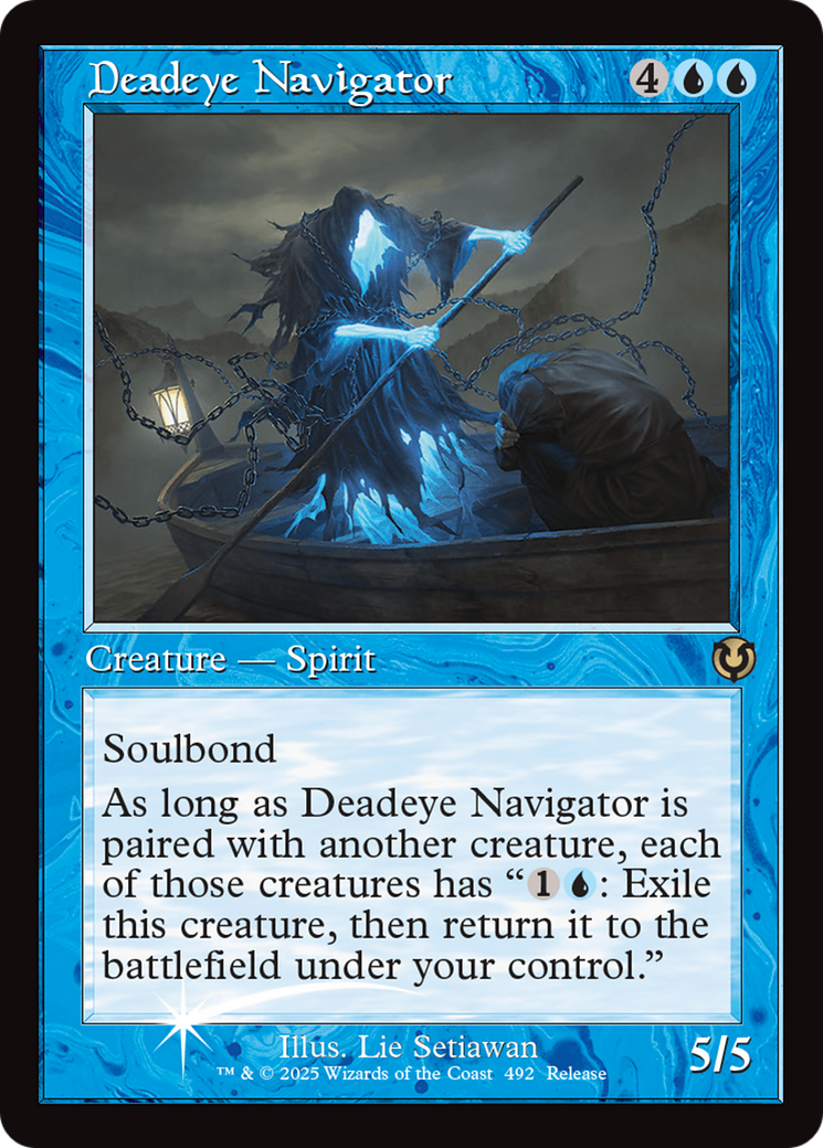Deadeye Navigator (Retro Frame) [Innistrad Remastered Promos] | Good Games North