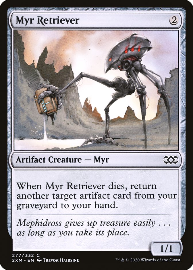 Myr Retriever 277/332 (Double Masters)  - Foil | Good Games North
