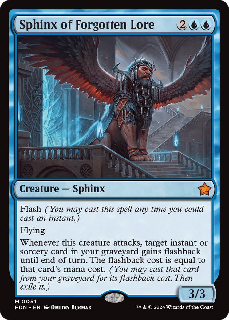 Sphinx of Forgotten Lore [Foundations] | Good Games North