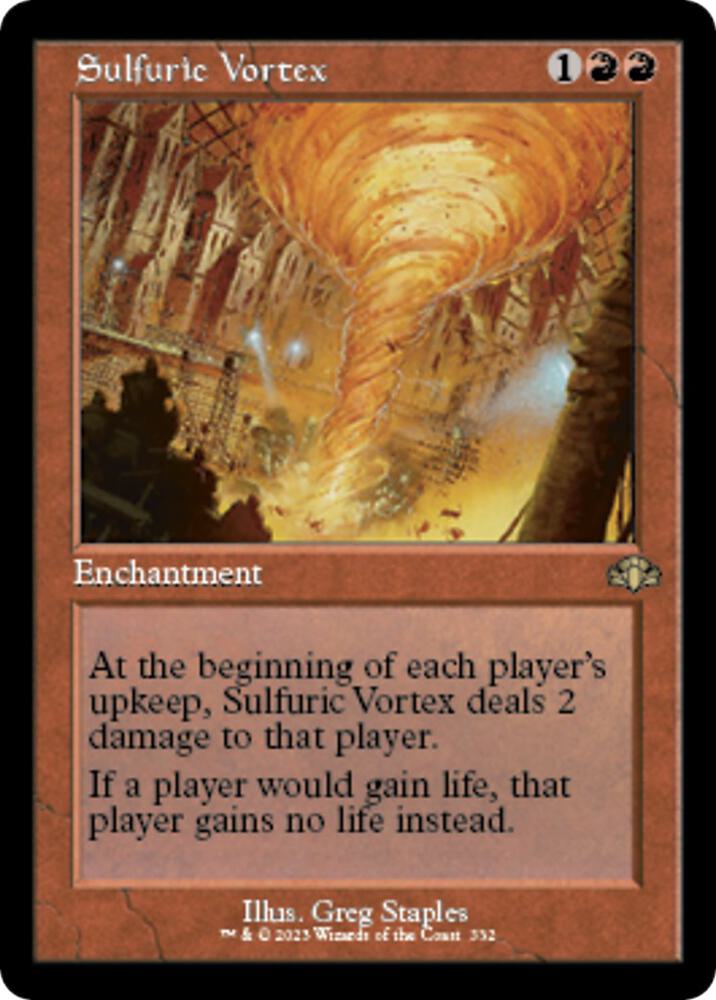 Sulfuric Vortex Retro Frame (Dominaria Remastered)  - undefined | Good Games North