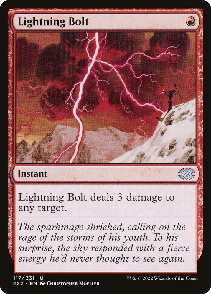 Lightning Bolt (Double Masters 2022)  - Foil | Good Games North
