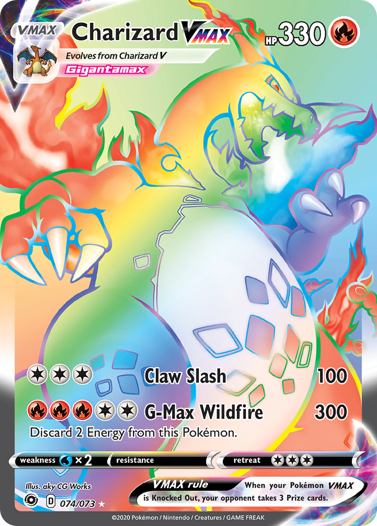 Charizard VMAX (074/073) [Sword & Shield: Champion's Path] | Good Games North