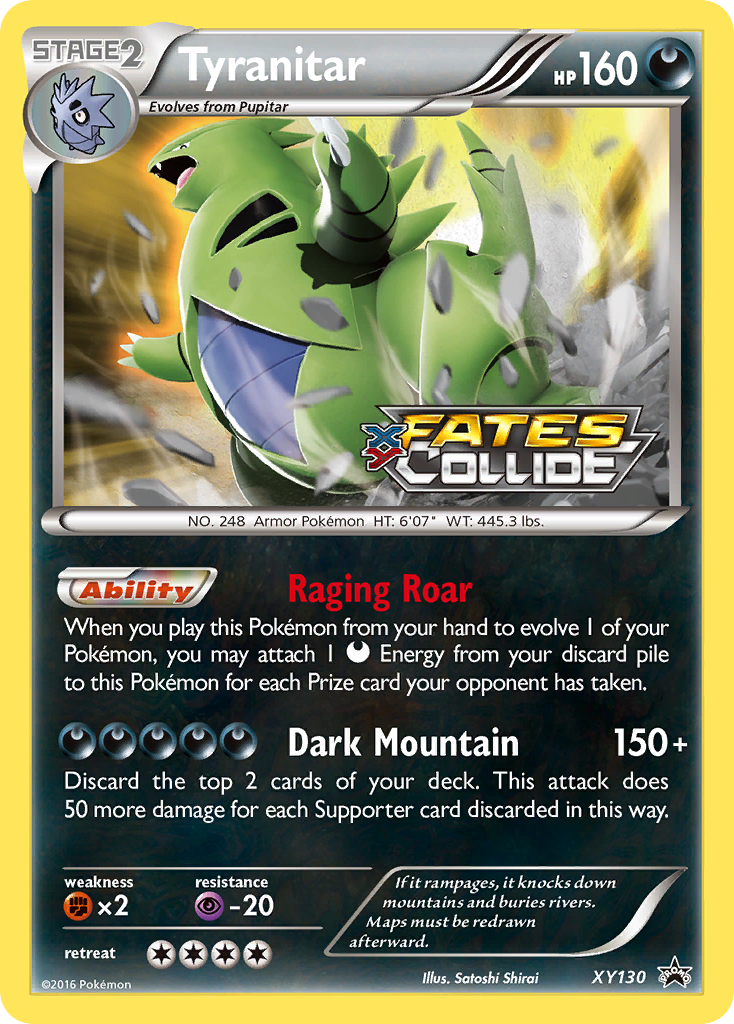 Tyranitar (XY130) [XY: Black Star Promos] | Good Games North