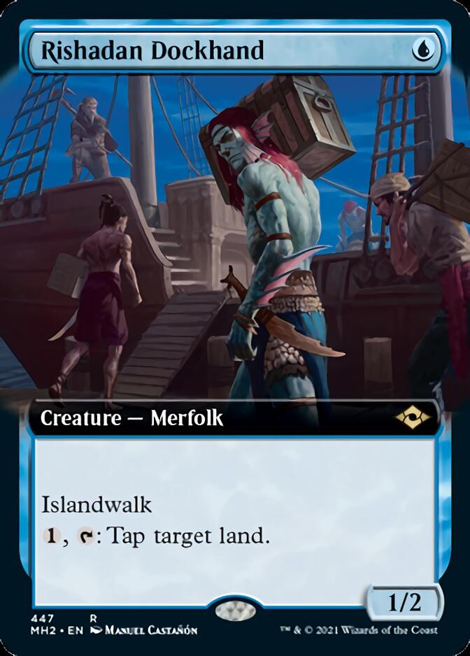 Rishadan Dockhand (Extended Art) [Modern Horizons 2] | Good Games North