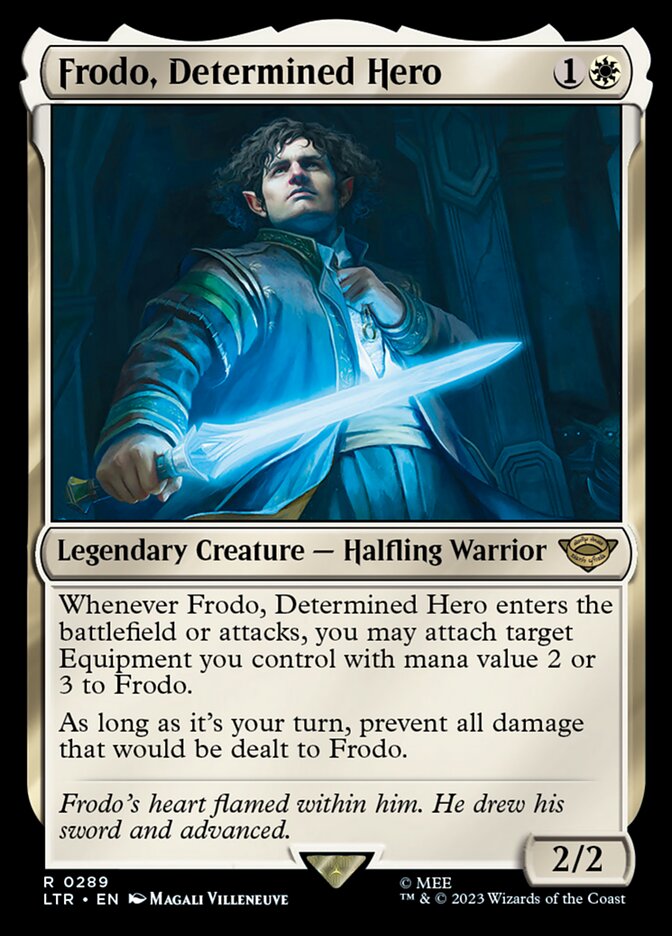 Frodo, Determined Hero (Universes Beyond: The Lord of the Rings: Tales of Middle-earth)  | Good Games North