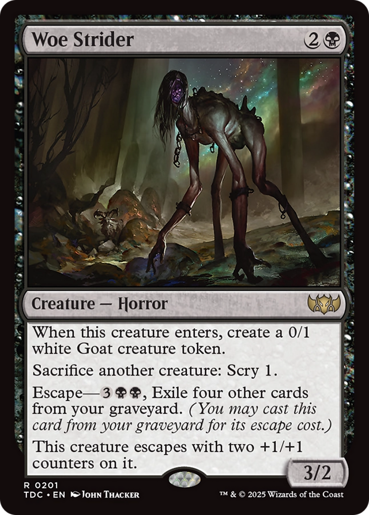 Woe Strider [Tarkir: Dragonstorm Commander] | Good Games North