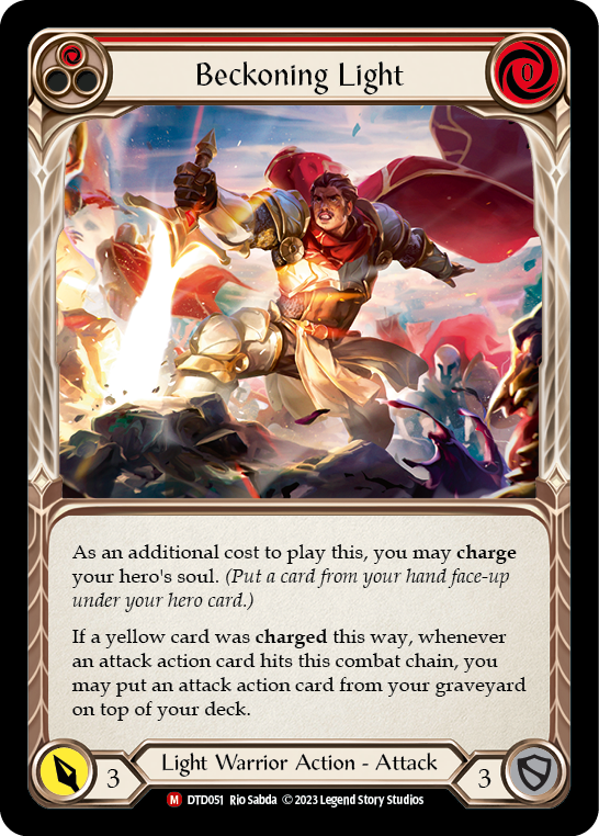 Beckoning Light [DTD051] (Dusk Till Dawn)  Rainbow Foil | Good Games North